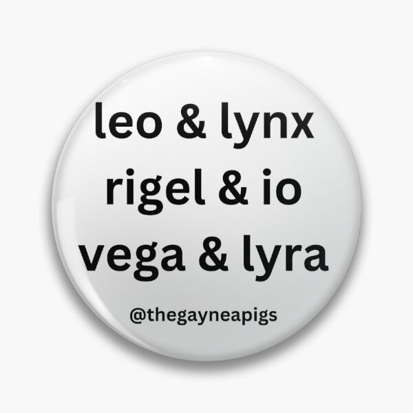 Item preview, leo & lynx & rigel & io & vega & lyra - centered designed and sold by TheGayneaPigs.