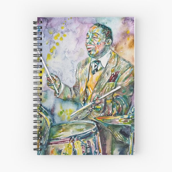 Item preview, KENNY CLARKE watercolor portrait .1 designed and sold by lautir.