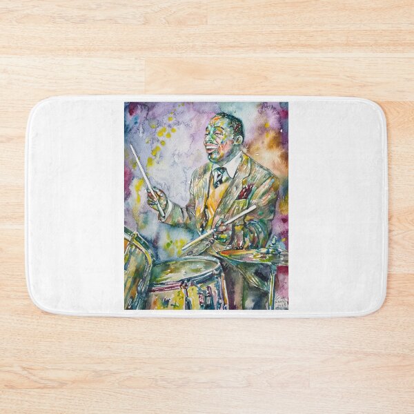 Item preview, KENNY CLARKE watercolor portrait .1 designed and sold by lautir.