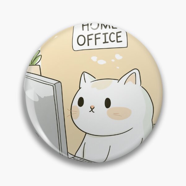 Item preview, Home Office Cat designed and sold by Rtymer.