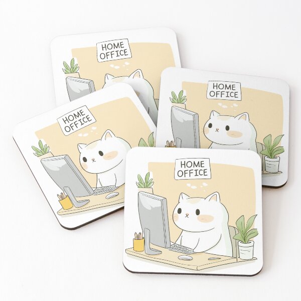 Item preview, Home Office Cat designed and sold by Rtymer.