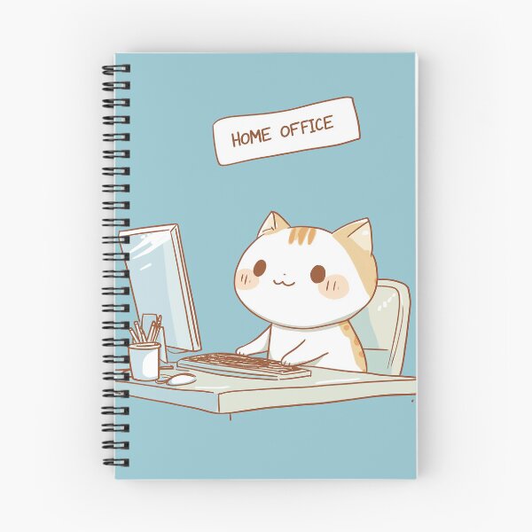 Item preview, Home Office Cat designed and sold by Rtymer.