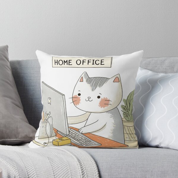 Item preview, Home Office Cat designed and sold by Rtymer.