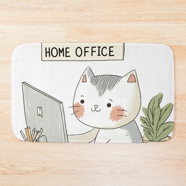 Item preview, Home Office Cat designed and sold by Rtymer.