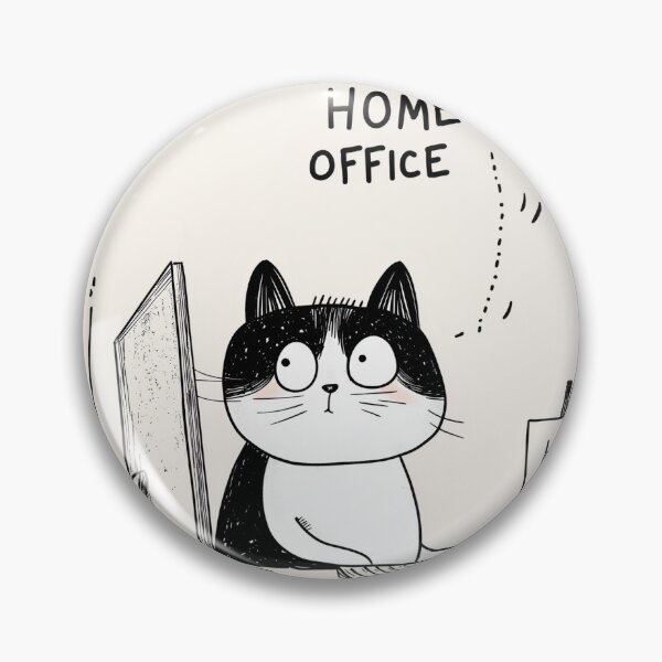 Item preview, Home Office Cat designed and sold by Rtymer.