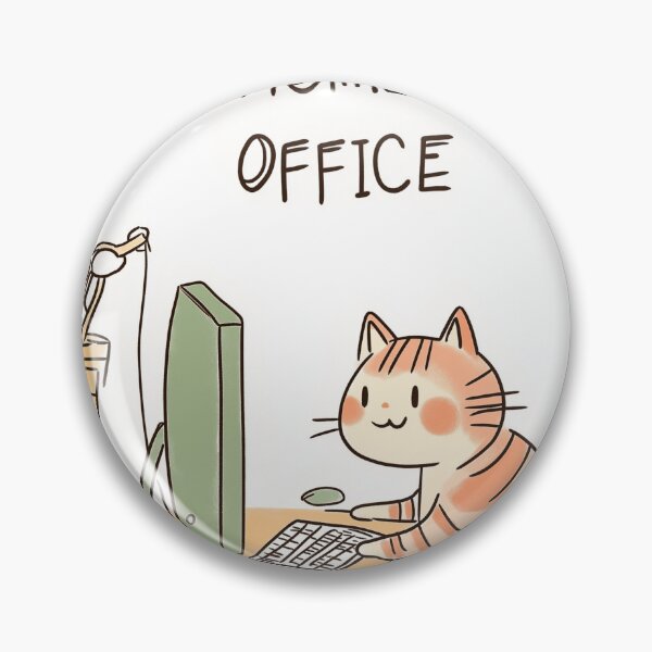 Item preview, Home Office Cat designed and sold by Rtymer.
