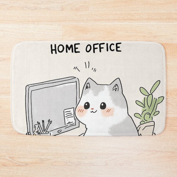 Item preview, Home Office Cat designed and sold by Rtymer.