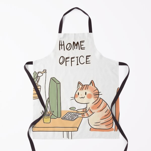 Item preview, Home Office Cat designed and sold by Rtymer.