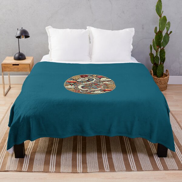 Item preview, Vibrant Chinese New Year of the Snake Illustration – Symbol of Wisdom & Transformation designed and sold by CreationbyNiki.
