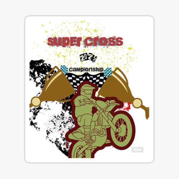 Item preview, 2025 super cross championsip designed and sold by Studiorabbit.