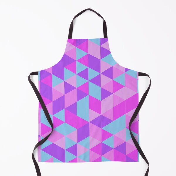 Item preview, Vibrant Geometric Triangle Pattern in Shades of Pink, Purple, and Teal designed and sold by ploen kongsuwan.