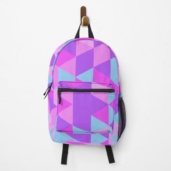 Item preview, Vibrant Geometric Triangle Pattern in Shades of Pink, Purple, and Teal designed and sold by ploen kongsuwan.