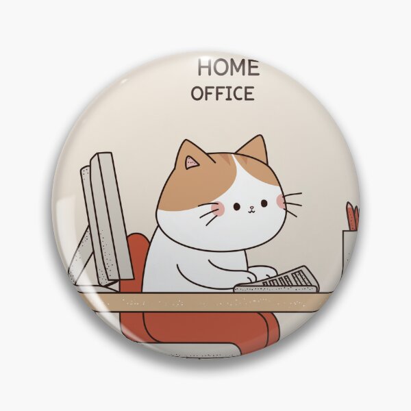 Item preview, Home Office Cat designed and sold by Rtymer.