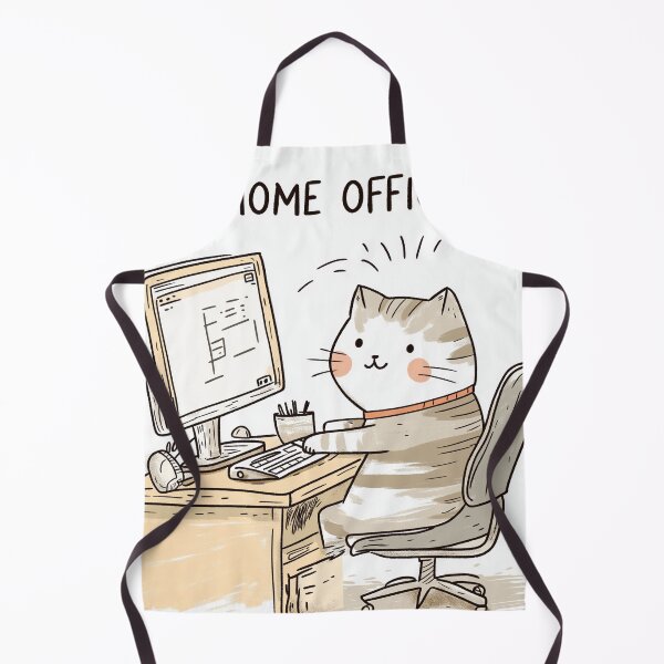 Item preview, Home Office Cat designed and sold by Rtymer.
