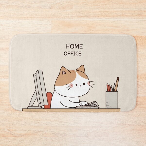 Item preview, Home Office Cat designed and sold by Rtymer.