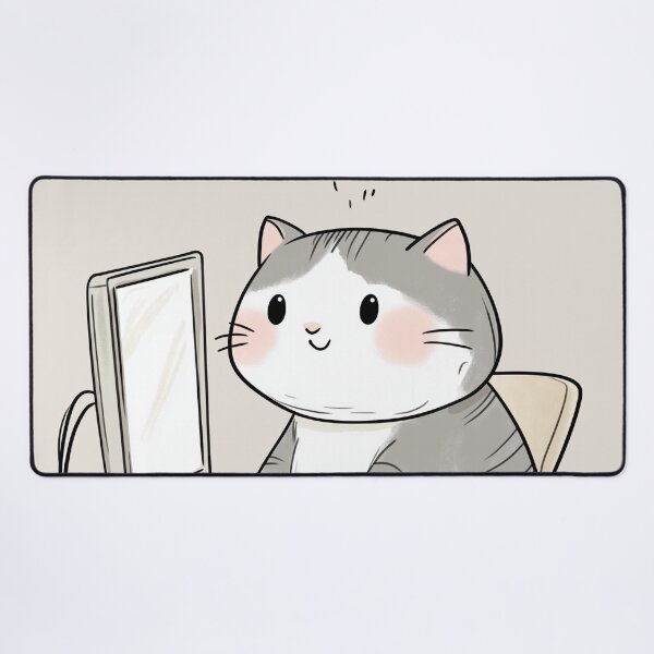 Item preview, Home Office Cat designed and sold by Rtymer.