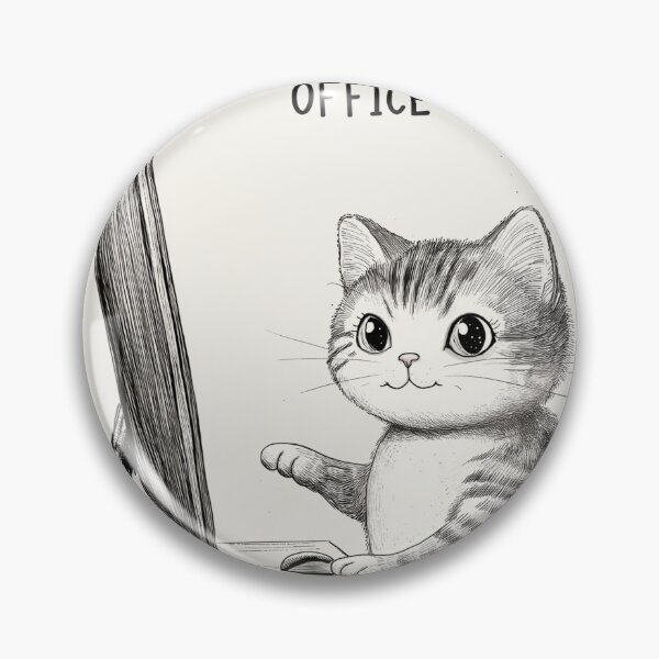 Item preview, Home Office Cat designed and sold by Rtymer.