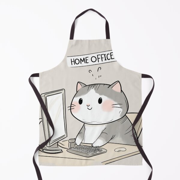Item preview, Home Office Cat designed and sold by Rtymer.