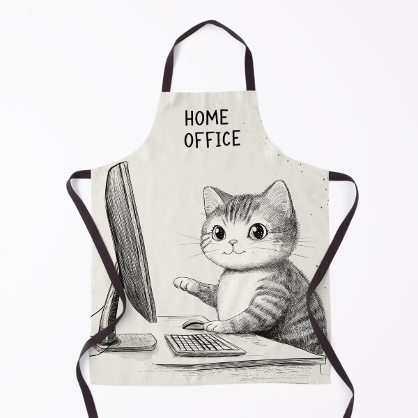 Item preview, Home Office Cat designed and sold by Rtymer.