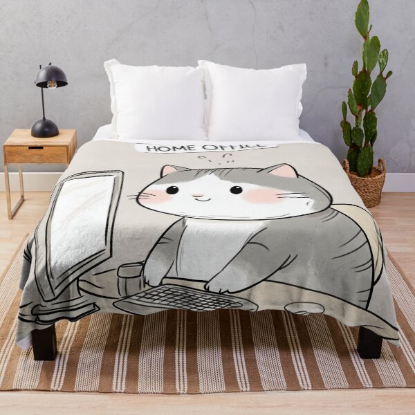 Item preview, Home Office Cat designed and sold by Rtymer.