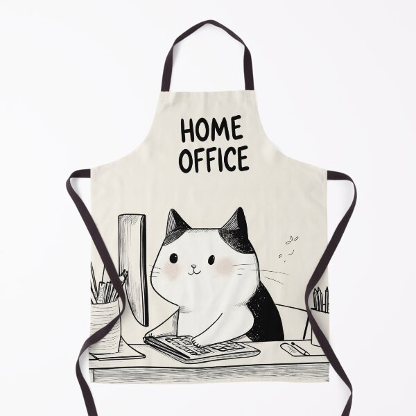 Item preview, Home Office Cat designed and sold by Rtymer.