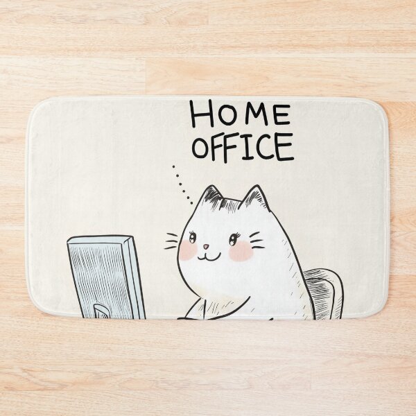 Item preview, Home Office Cat designed and sold by Rtymer.