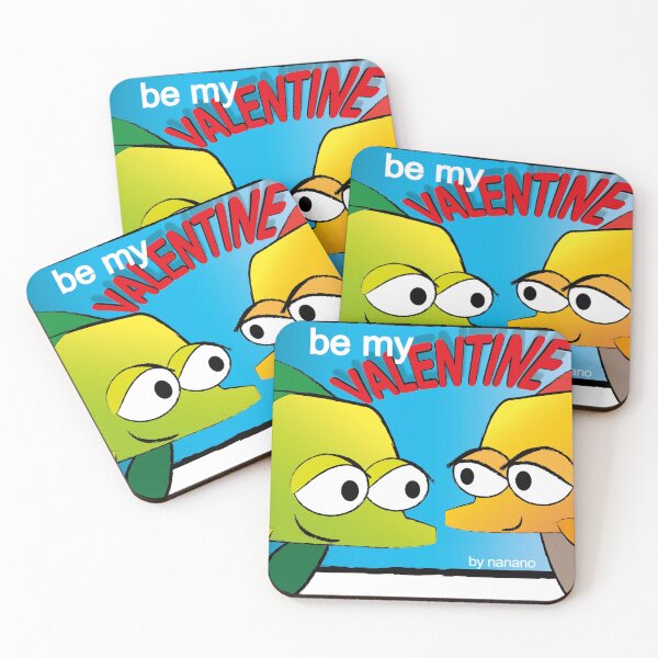 Item preview, Valentine fishes, be my valentine designed and sold by piponanano.