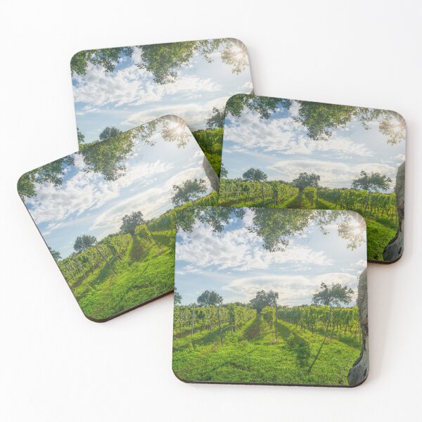 Item preview, Morellino di Scansano vineyards and a tree. Tuscany, Italy designed and sold by Stefano Orazzini.