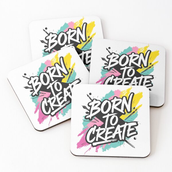 Item preview, Born to Create - Artistic Lifestyle for Painters & Creatives designed and sold by BunBuntheDog-.