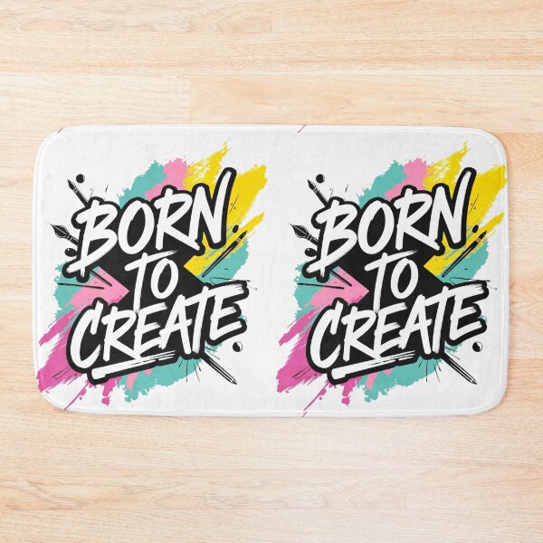 Item preview, Born to Create - Artistic Lifestyle for Painters & Creatives designed and sold by BunBuntheDog-.
