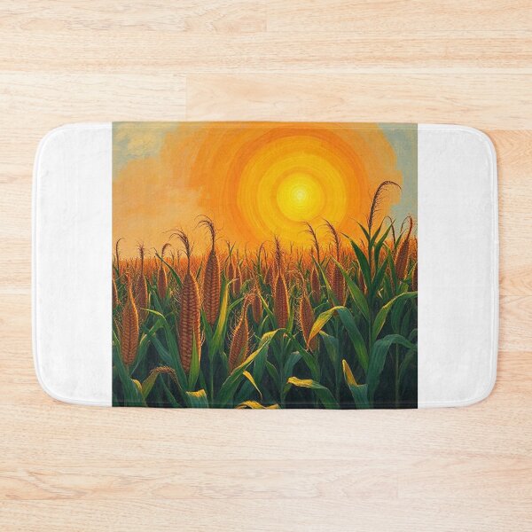 Item preview, Field of corn and sun  designed and sold by Terry Collett.