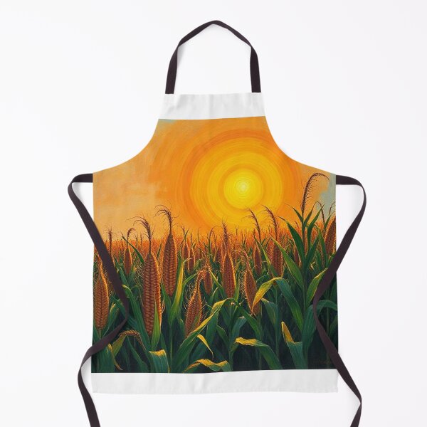 Item preview, Field of corn and sun  designed and sold by Terry Collett.