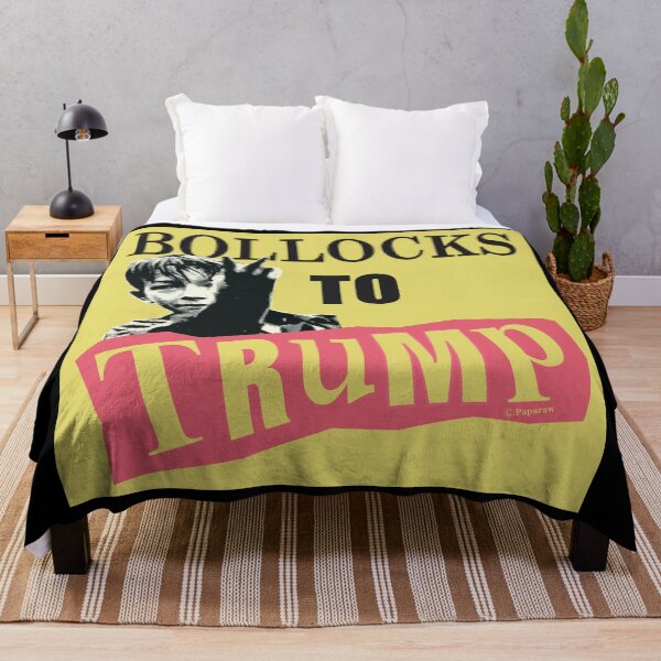 Item preview, BOLLOCKS TO TRUMP designed and sold by Paparaw.