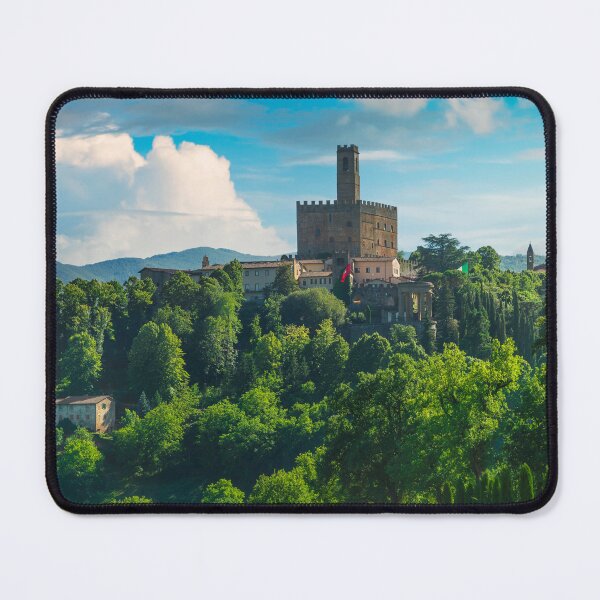 Item preview, Poppi village and castle view. Tuscany Italy designed and sold by Stefano Orazzini.