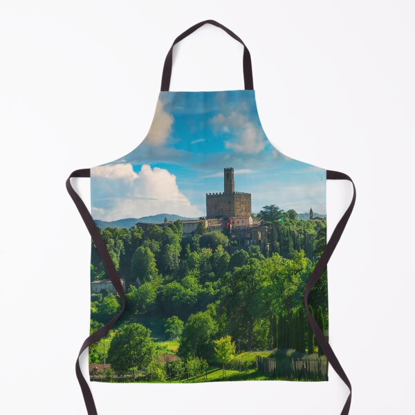 Item preview, Poppi village and castle view. Tuscany Italy designed and sold by Stefano Orazzini.