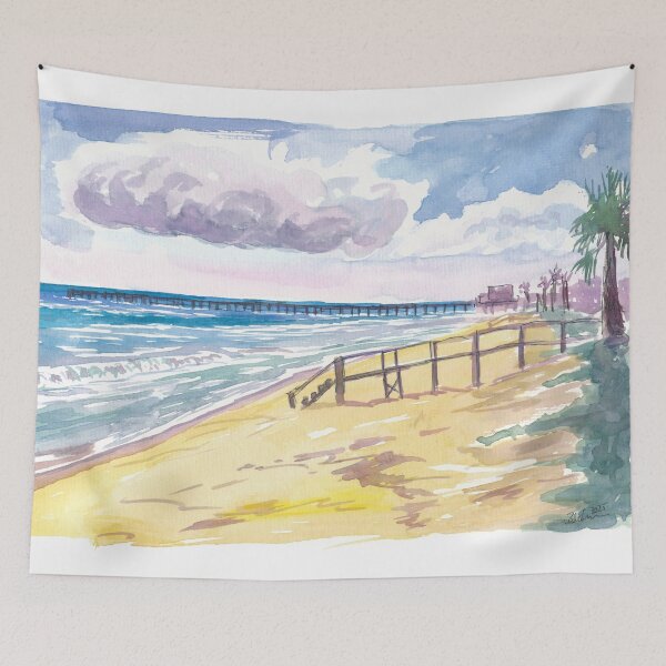 Item preview, Golden Sands and Ocean Breeze at Flagler Beach Florida designed and sold by artshop77.