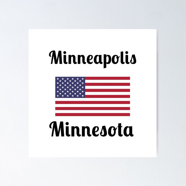 Item preview, Minneapolis Minnesota - Stylish Prints, designed and sold by Fleetwood1994.