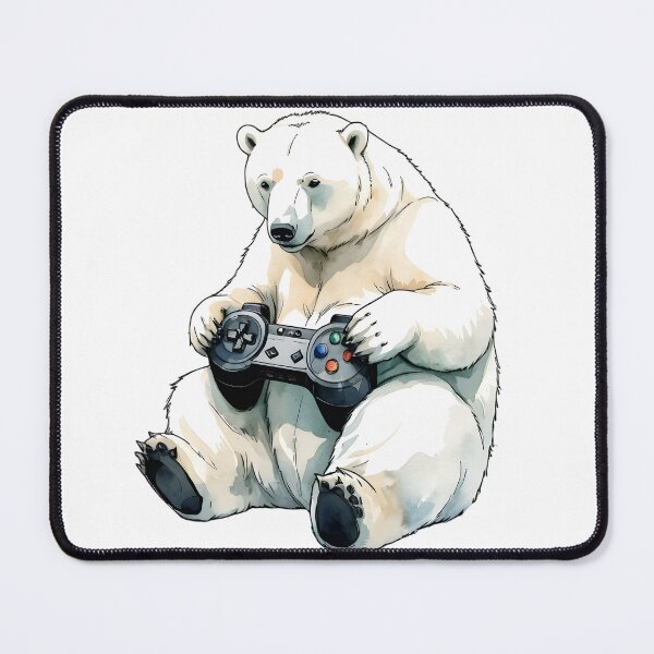 Item preview, Polar Bear Gamer designed and sold by vivian011425.