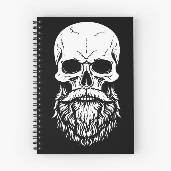 Item preview, Bearded skull designed and sold by Brexmore3.