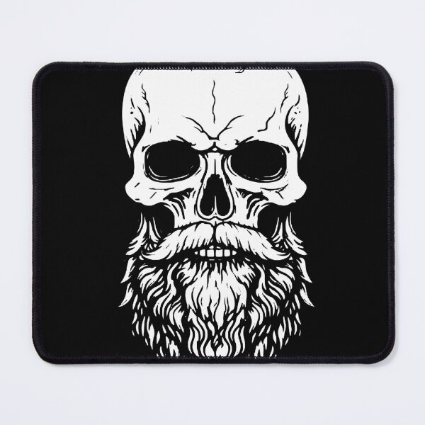 Item preview, Bearded skull designed and sold by Brexmore3.
