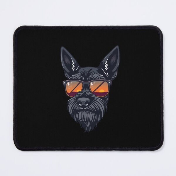 Item preview, Retro Black Schnauzer designed and sold by Getup-clothing.