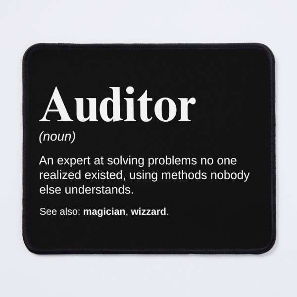 Item preview, Auditor Funny Work Definition designed and sold by CuteLovelyDesigns.