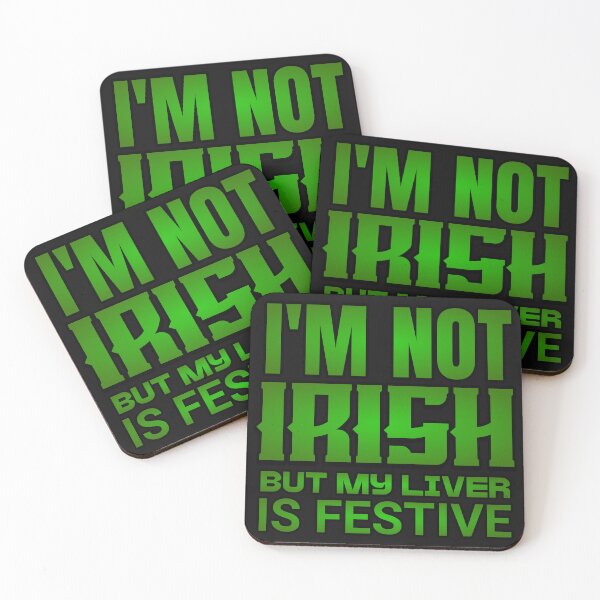 Item preview, I'm Not Irish But My Liver Is Festive designed and sold by Belarte.shop.