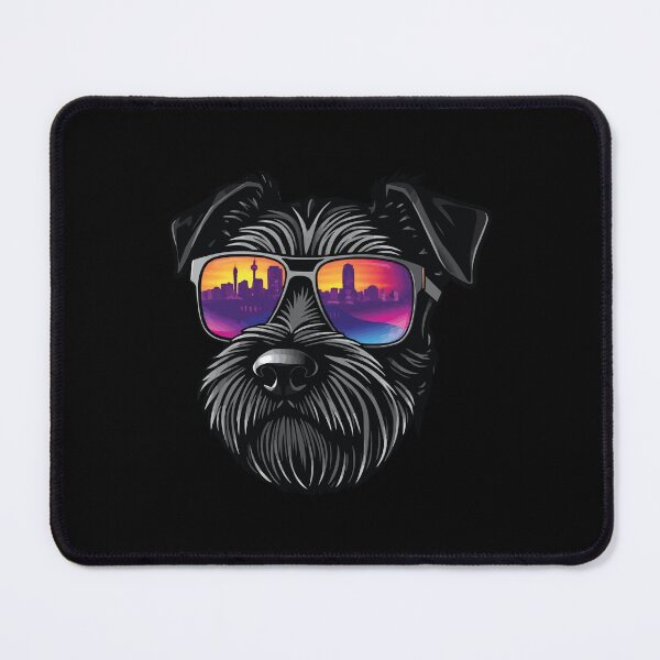Item preview, Retro Black Schnauzer designed and sold by Getup-clothing.