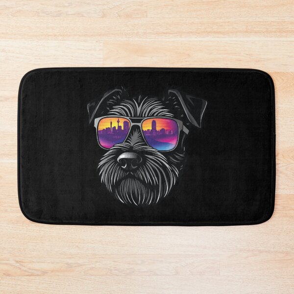 Item preview, Retro Black Schnauzer designed and sold by Getup-clothing.