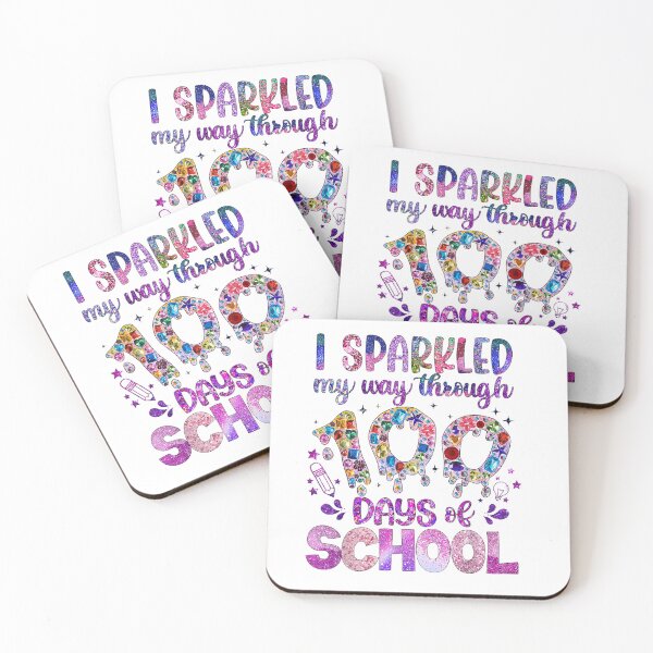 Item preview, I Sparkled My Way Through 100 Days of School – Funny 100th Day Celebration designed and sold by Creative Spark.