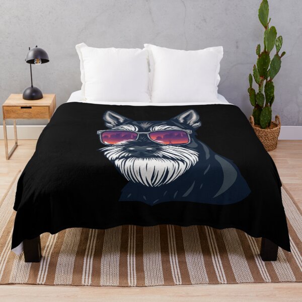 Item preview, Retro Black Schnauzer designed and sold by Getup-clothing.