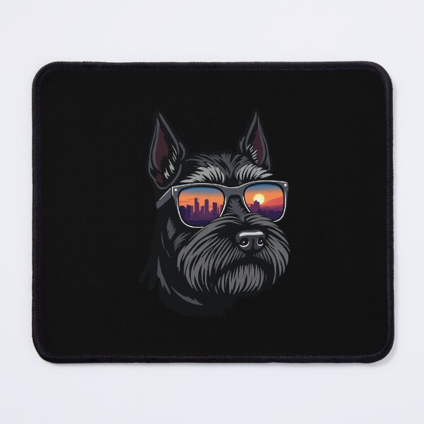 Item preview, Retro Black Schnauzer designed and sold by Getup-clothing.