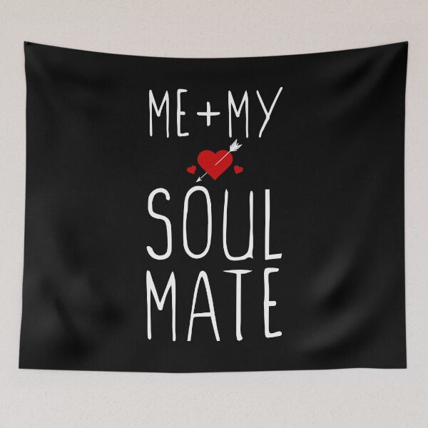 Item preview, Me + My Soulmate Wht designed and sold by ChromanautMerch.