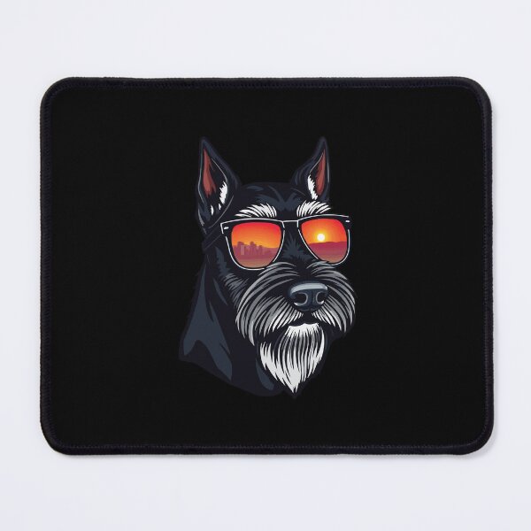 Item preview, Retro Black Schnauzer designed and sold by Getup-clothing.